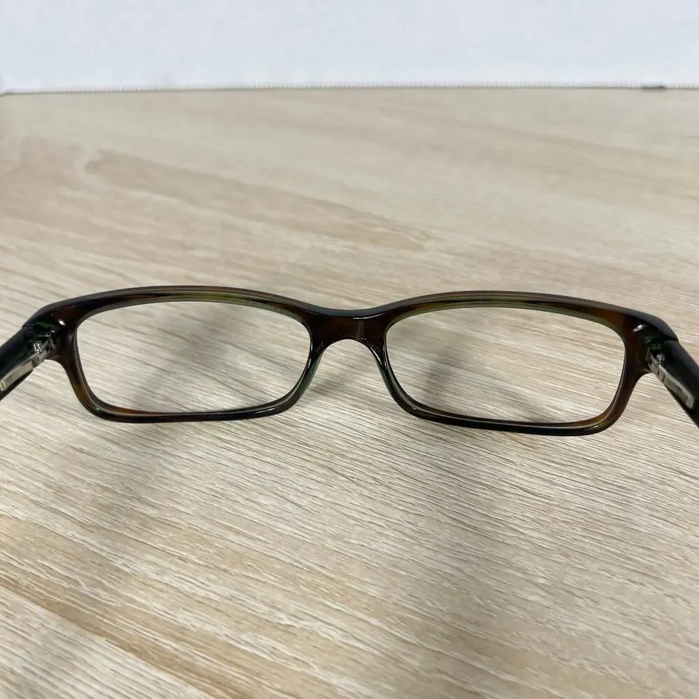 Ray-Ban RB5187 2445 Eyeglasses Brown Green Frames Only 52-16-140